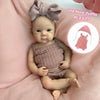 Handmade Silicone Reborn Baby Doll with Two Outfits