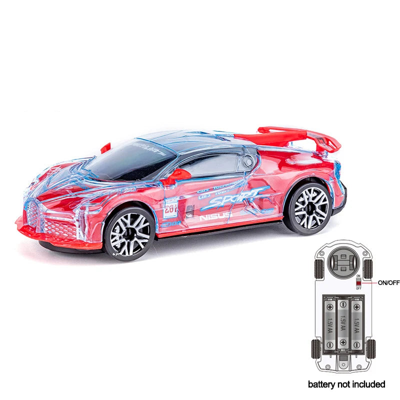 Police Car Toy with Lights, Sounds & Inertial Motion