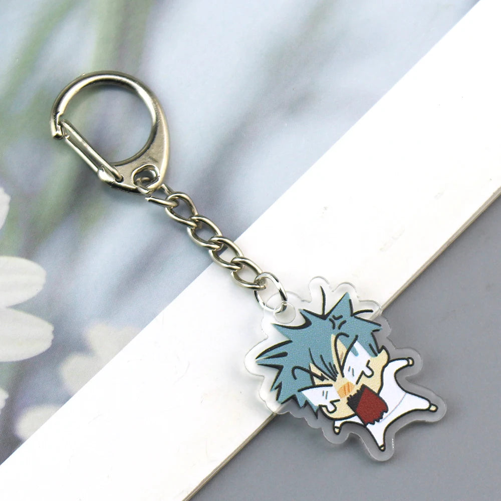Cartoon Alien Stage Ivan & Till Acrylic Keychain
