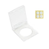 Clear plastic light pad switch protector cover with four white pads for diamond painting