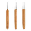 Professional Dreadlock Crochet Hook Needle with Wooden Handle