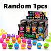 A collection of colorful Needoh DohJees squishy fidget toys in various shapes and colors.