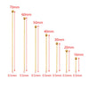 Gold Plated Ball Head Pins for Jewelry Making