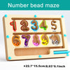 Magnetic Color Sorting Maze Wooden Puzzle Board for Toddlers