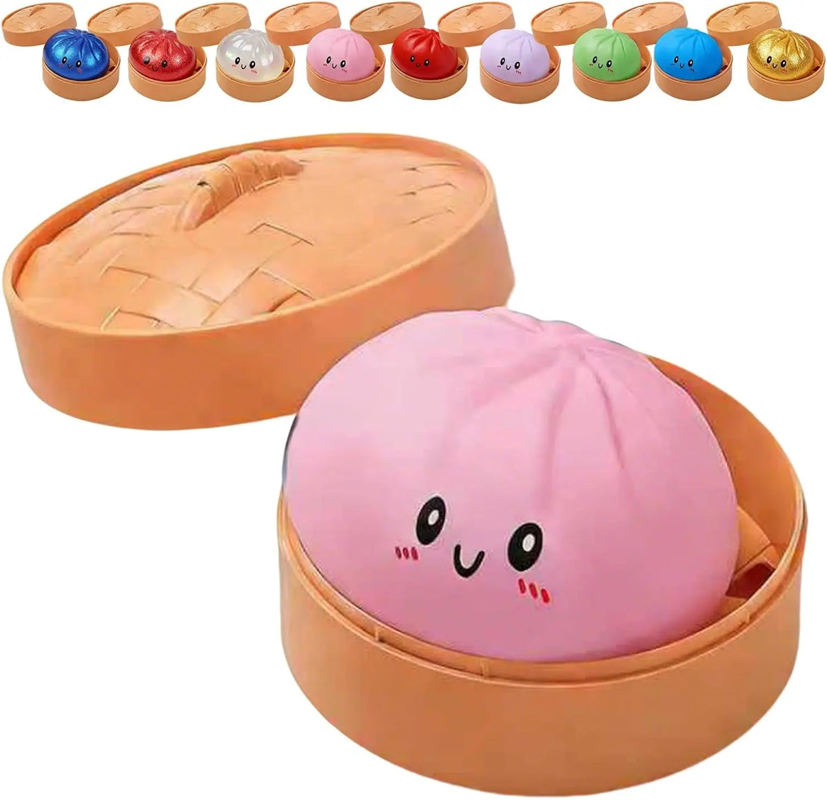 Glitter Dumpling Squishy Stress Relief Toy