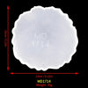 Flower-Shaped Silicone Coaster Mold for Epoxy Resin DIY