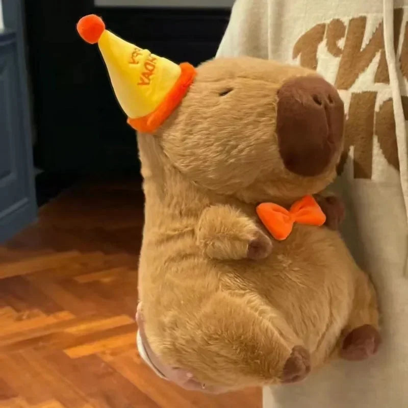 Kawaii Capybara Plush Toy – Soft & Cuddly Stuffed Animal Gift