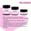 Clear Resin UV Clay for 3D Sculpting and DIY Crafts