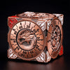 7-in-1 Metal Spinner Dice Cube for D&D