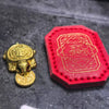 Golden Miniature Turtle Figurine for Prosperity and Good Fortune