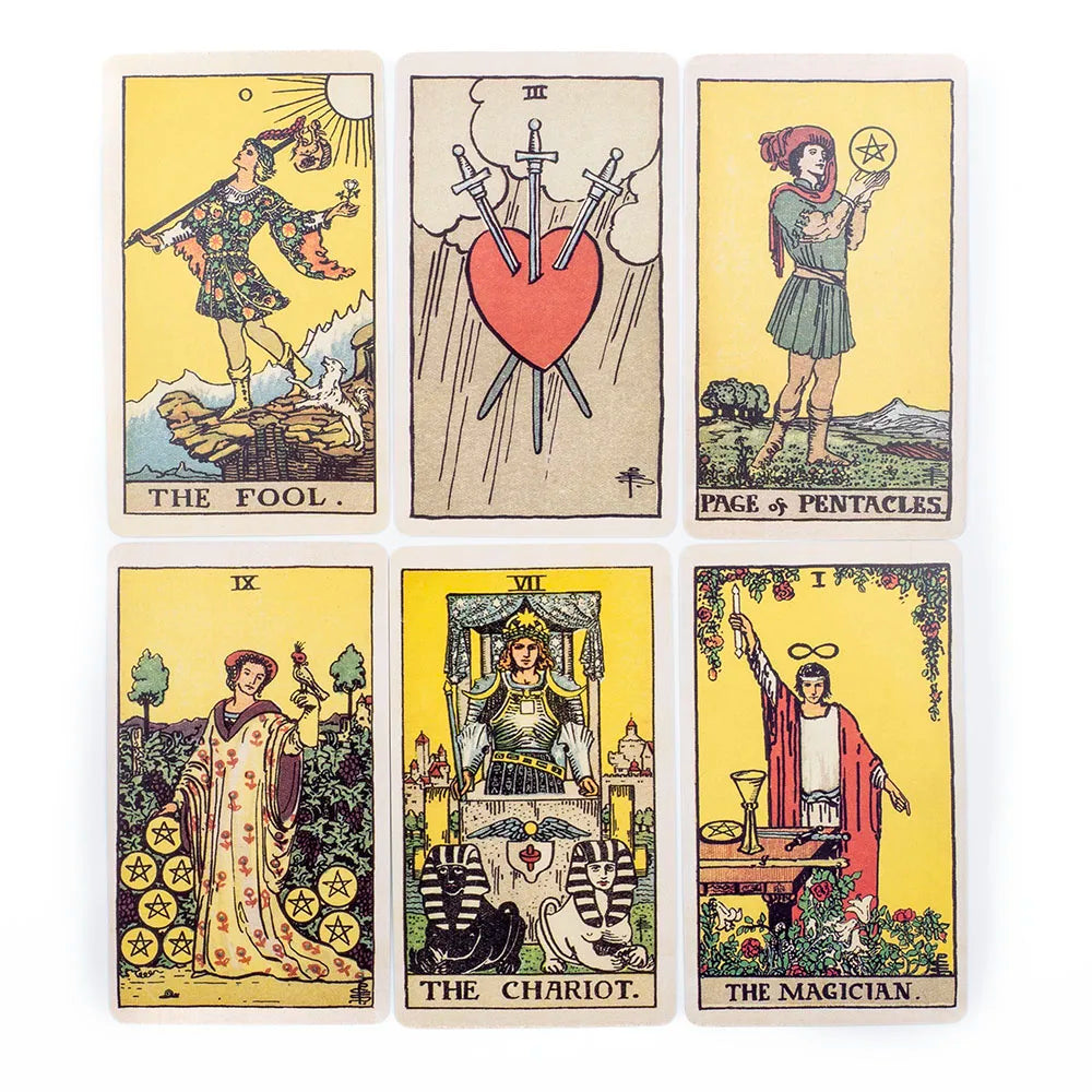 Classic Tarot Card Deck with Guidebook for Beginners