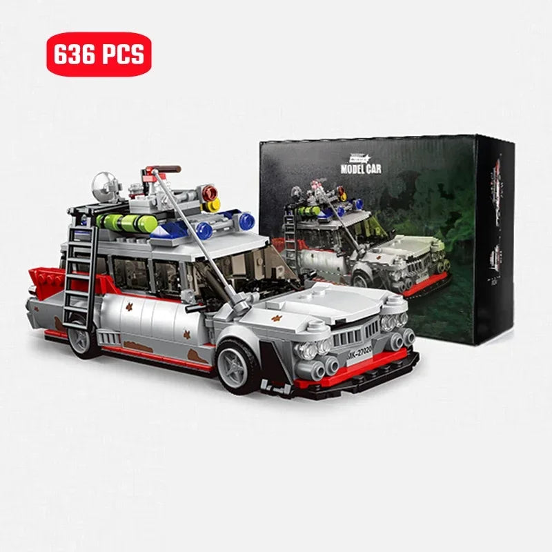 Supercar Model Building Block Kit