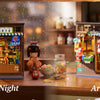 Nostalgic Japanese Corner Shop DIY Book Nook Kit with LED Lighting