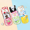 Waterproof Baby Feeding Bibs and Burp Cloths Set (5-Piece)