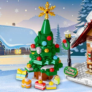 Gingerbread House Building Set with LED Lights – 3 Holiday Styles for Kids and Adults