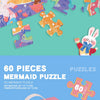 Montessori Wooden Cartoon Puzzle Set for Kids