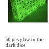 Glow-in-the-Dark Dice Set of 10