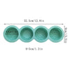 Floral Silicone Soap Mold Set for DIY Crafting