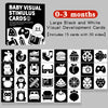 Montessori High-Contrast Visual Stimulation Cards for Babies