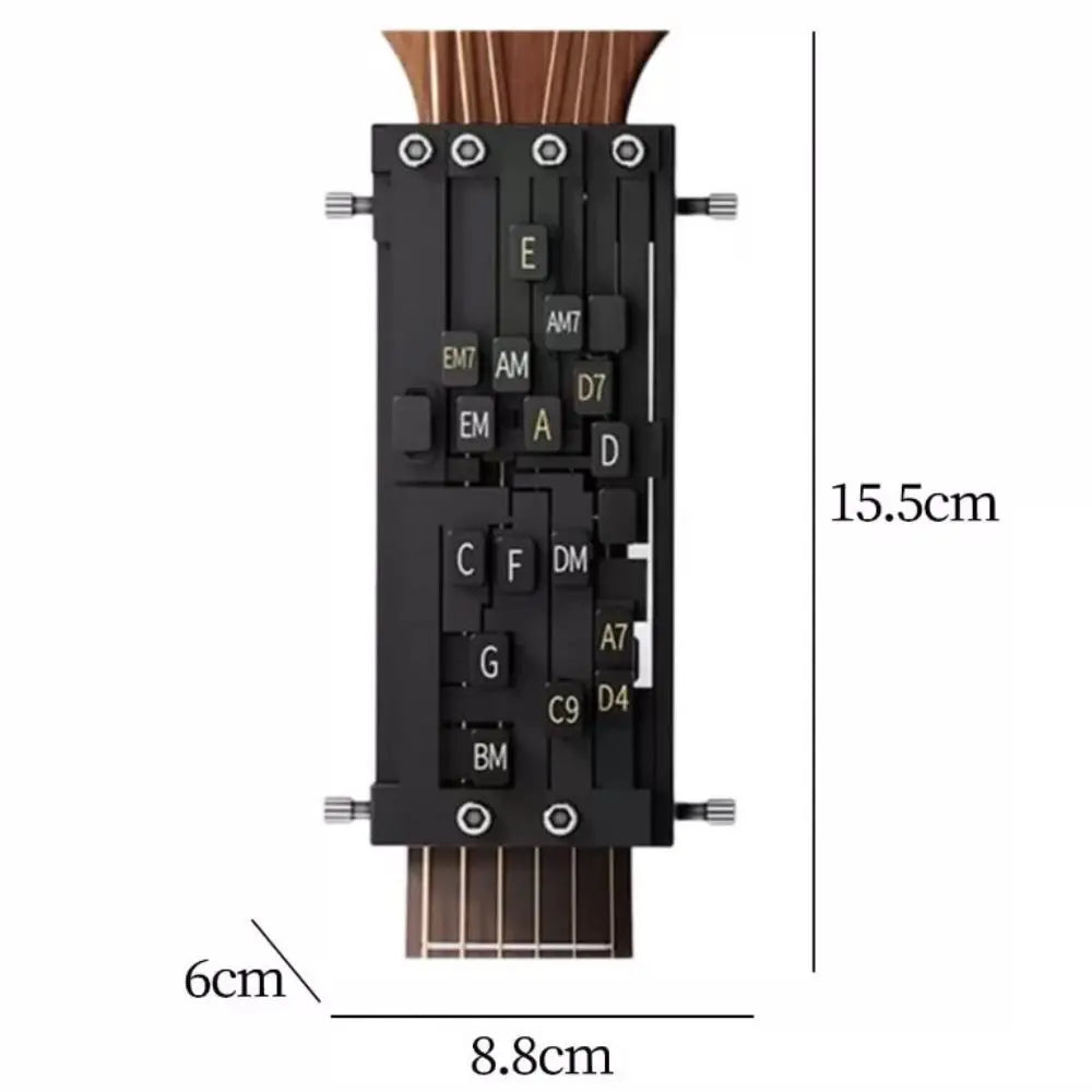 Guitar Chord Trainer Clip-On Practice Aid