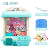 Mini Claw Machine Toy with Lights and Music for Kids