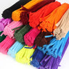 Assorted chenille stems craft set featuring 22 bright colors in various shades of orange, red, pink, green, and blue.