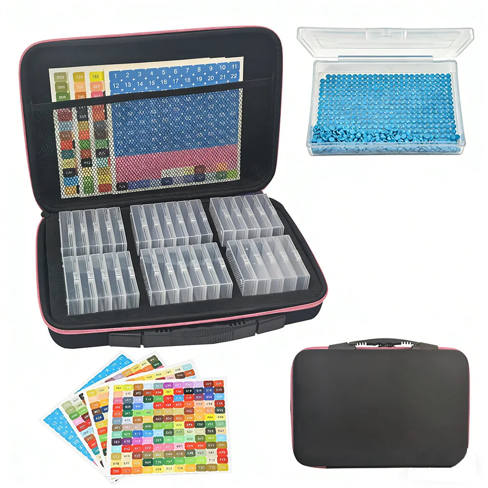 Diamond Painting Storage Trays with Lids (32 or 64 Grids)