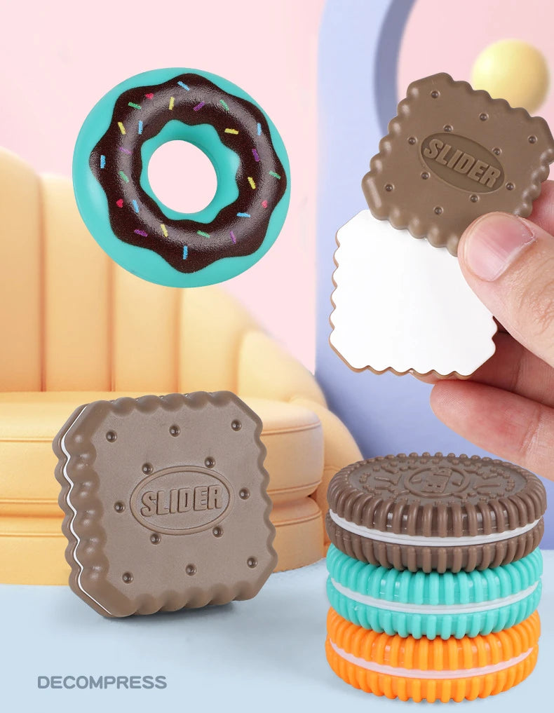 Magnetic Dessert-Themed Fidget Slider