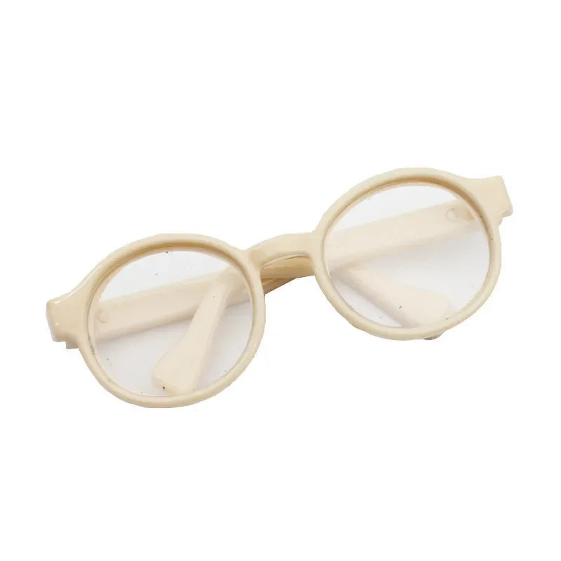 Transparent Plastic Sunglasses for Labubu Dolls (15cm/20cm)