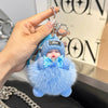 Adorable Plush Fox Keychain Pendant