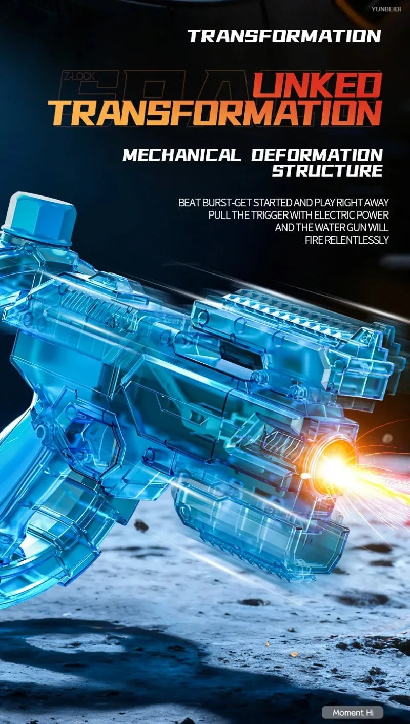 Automatic Electric Water Gun with LED Lights