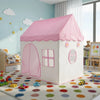 Pink Floral Castle Playhouse Tent for Kids