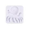 White silicone mold shaped like a sea creature for DIY craft kits