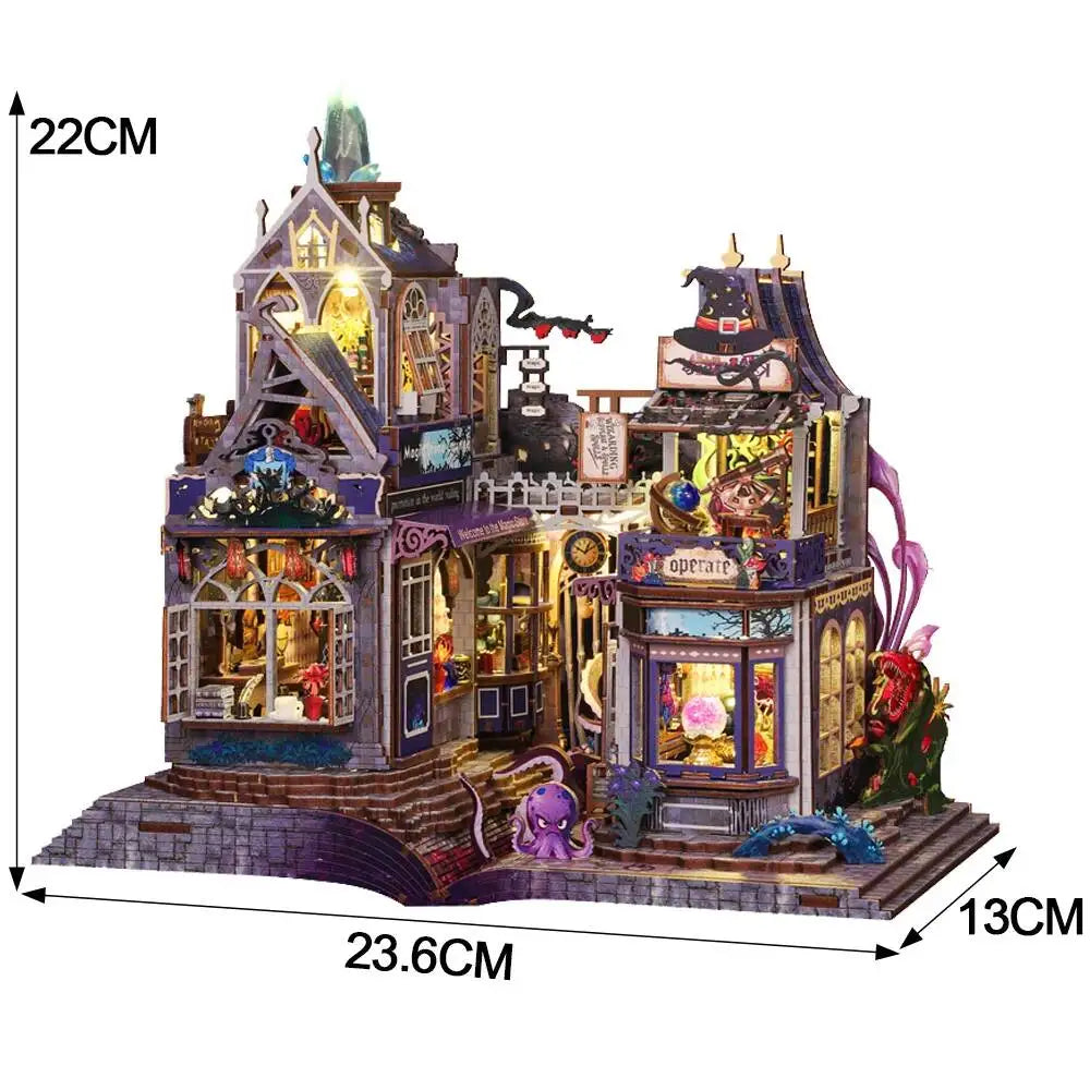 The Gate of Secret Realm Wooden Miniature House Kit