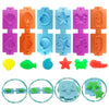Kids Play Dough Tool Kit with Animal & Ocean Molds
