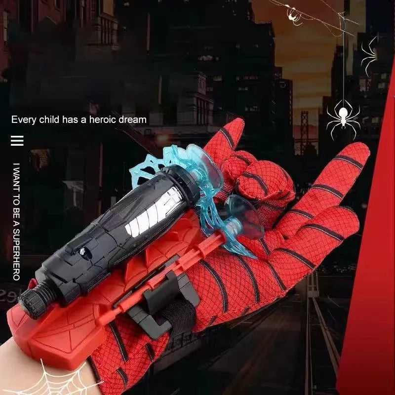 Spider Web Shooters with Glove for Kids