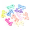 Colorful Bow Acrylic Beads for Jewelry Making