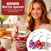 Elegant Bow Keychain Bottle Opener