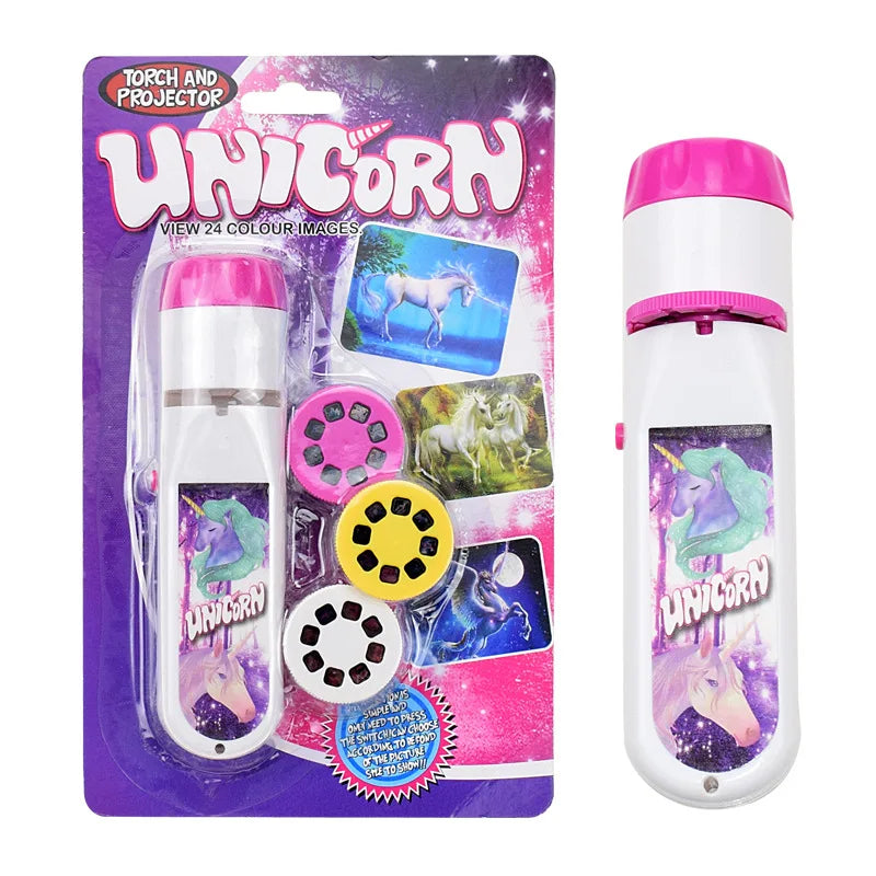 Kids' Story Projector Flashlight with Educational Patterns