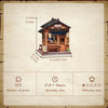 Japanese Mini Store Book Nook DIY Kit