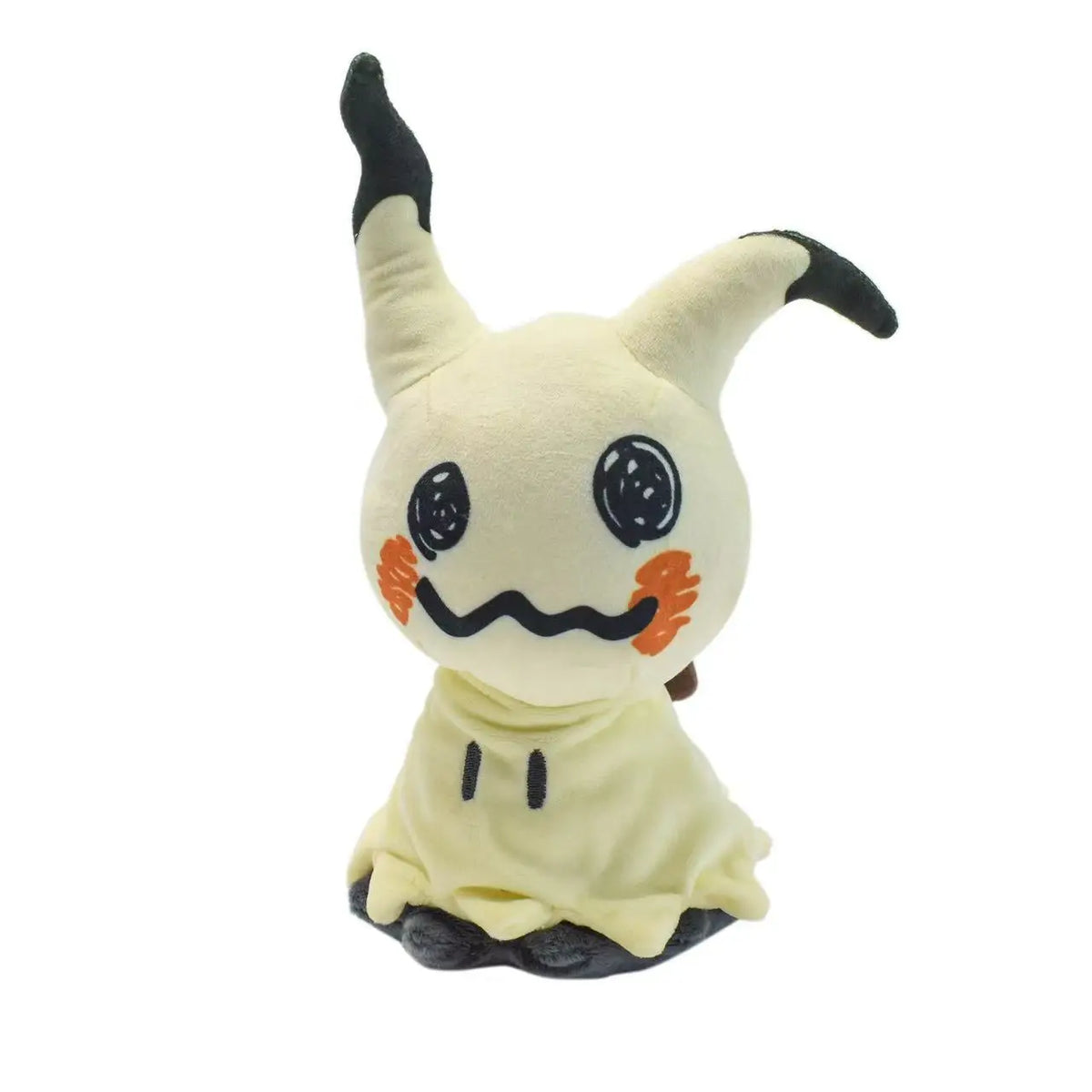 A soft, light yellow Mimikyu plush toy collectible Pokémon stuffed animal.
