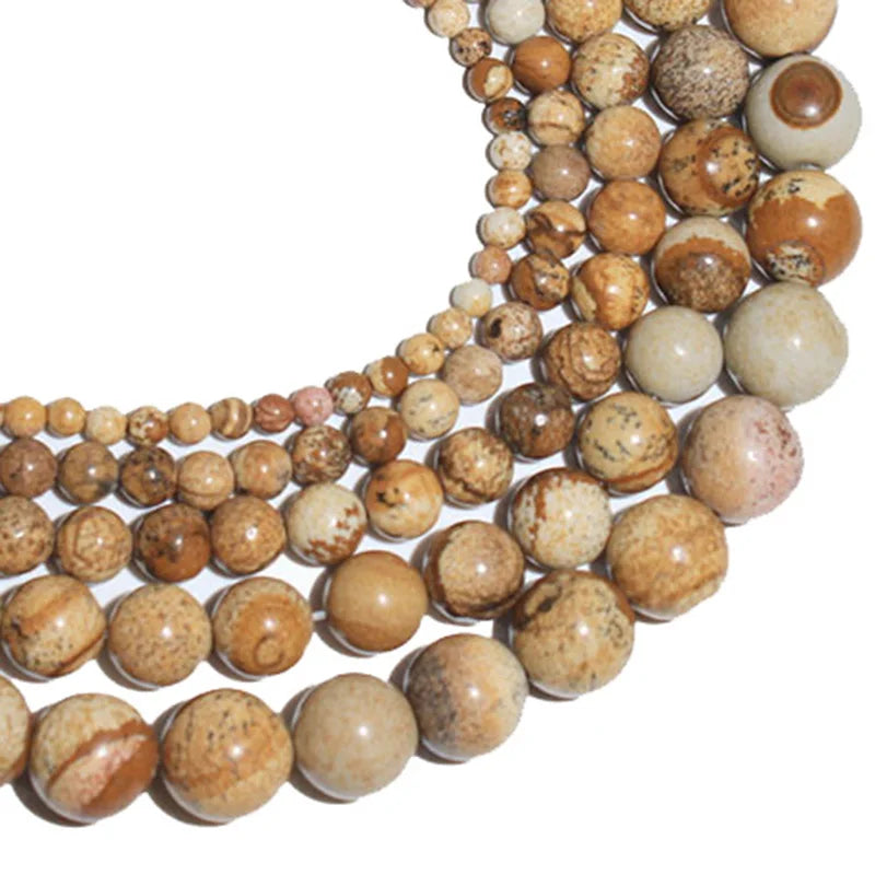 Natural Stone Beads for Jewelry Making - Lava, Tiger Eye, Agate & More