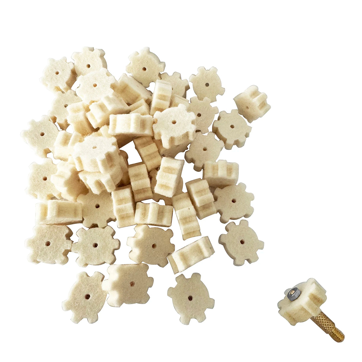 Chamber Cleaning Pads with Adapter Brush Kit — .223 / 5.56mm & .30 / 7.62mm