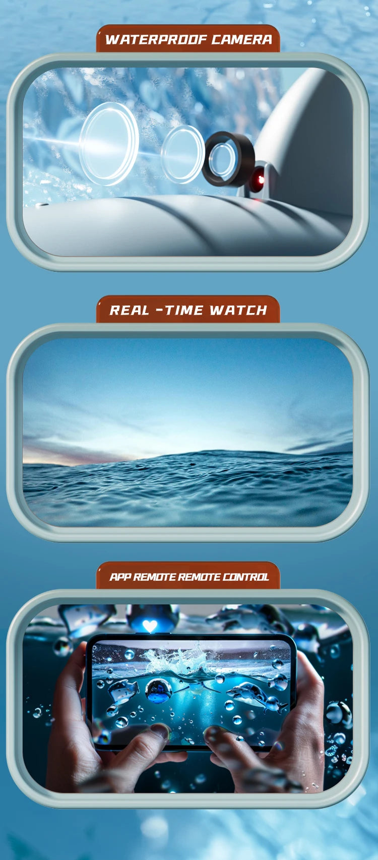 Realistic Remote Control Shark Toy with Rechargeable Battery