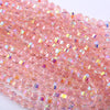 8mm Glass Watermelon Loose Beads for Jewelry Making (50-Pack)