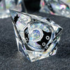 Cat Liquid Core Polyhedral Dice Set with Sharp Edges