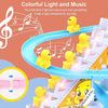 Electric Duck Stair-Climbing Toy with Lights and Music