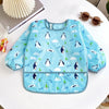 Waterproof Long Sleeve Baby Bib with Full Sleeve Protection