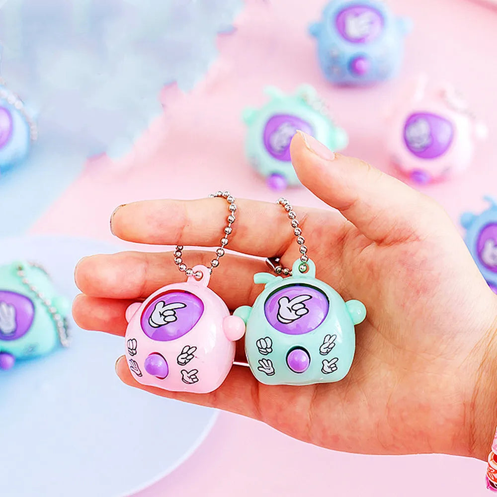 Pop Fidget Keychains Variety Pack for Party Favors & Sensory Play