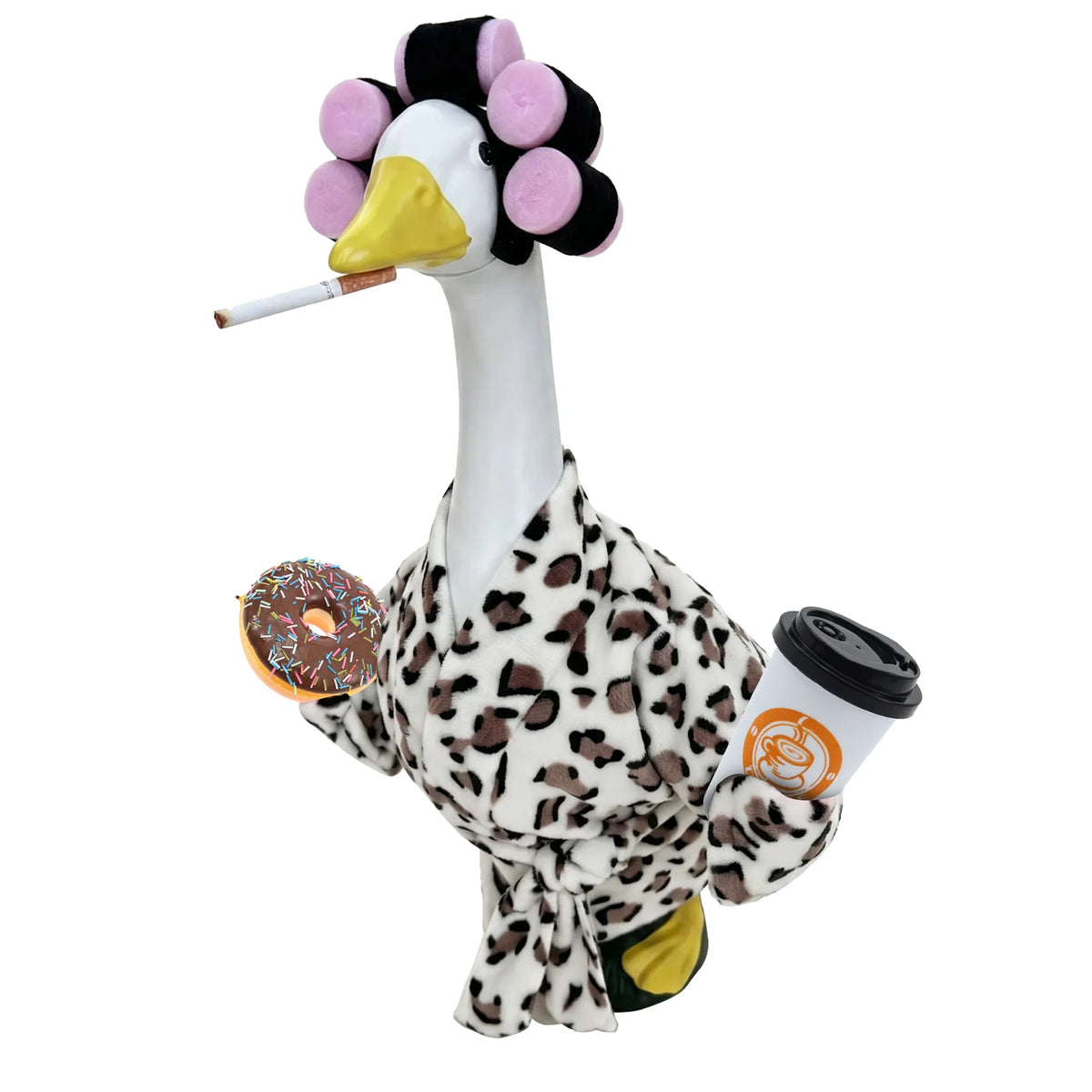 Whimsical Lawn Goose Outfit Set with Accessories